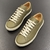 Zapatillas de cuero Leonardo/Oliva - Balboa