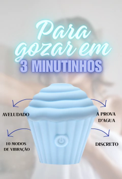 Vibrador Cupcake - 10 Modos de Vibração - comprar online