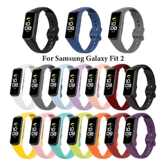 Pulseira de silicone esporte banda para samsung galaxy apto 2 SM-R220 relógio p na internet