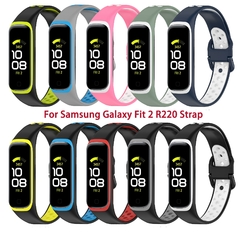 Pulseira de silicone esporte banda para samsung galaxy apto 2 SM-R220 relógio p - comprar online