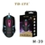 Mouse Luzes Coloridas TD-LTE M-39 1600/2400/3200 DPI