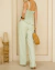 Calça Pantalona Viscolinho Bolso Frontal - comprar online