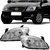 Par Farol Chevrolet Celta Prisma 2006 a 2015 Máscara Cromada Arteb