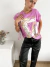Imagen de Remera amplia manga rebatible Art is everywhere