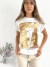 Remera amplia manga rebatible Art is everywhere - comprar online