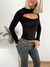 Media polera morley brush con sustraccion en delantero Auray - comprar online
