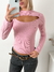 Media polera morley brush con sustraccion en delantero Auray en internet