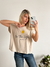 Remera amplia manga rebatible Be the light - BENKA MAYORISTA 