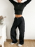 Pantalon gabardina cargo con recortes y bolsillo plaque trasero Benfica - comprar online