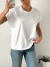 Remera algodón amplia manga rebatible corazon en strass Charonne - BENKA MAYORISTA 