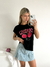 Remera jersey ancha sisa al corte Cherry apecher en internet