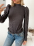 Imagen de Media polera lanilla morley al cuerpo con mangas princesa Elysees