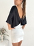 Remera modal viscosa amplia espalda escotada y torsion Fognini - comprar online