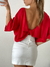 Imagen de Remera modal viscosa amplia espalda escotada y torsion Fognini