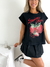 Remera amplia manga rebatible Frutilla Contest