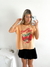 Remera amplia manga rebatible Frutilla Contest en internet