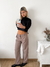 Pantalon sastrero vintage pinzado tiro bajo con sustraccion y cintura regulable Havre - BENKA MAYORISTA 