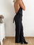 Pantalon sastrero vintage cintura trasera elastizada y falso bolsillo ojal Hensley en internet