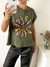 Remera amplia manga rebatible Hippie