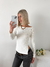 Remera morley soft escote bote con frunce en delantero y tajo Idupur - tienda online