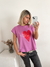 Remera amplia manga rebatible Jetaime en internet