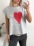 Remera amplia manga rebatible Jetaime - comprar online