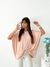 Remeron modal soft oversize con recorte y pinzas Kira - BENKA MAYORISTA 