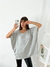 Remeron modal soft oversize con recorte y pinzas Kira - BENKA MAYORISTA 