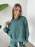 Buzo lanilla morley crop ancho con capucha Lippman en internet