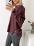 Sweater bremer largo con tajos Madeira - tienda online