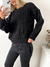 Sweter trenzado escote redondo Madeleine