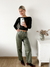 Pantalon bengalina engomada wide leg Monclaire - BENKA MAYORISTA 
