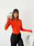 Body morley brush escote con cierre media polera Musk