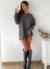 Sweater largo full trenzado Owen - BENKA MAYORISTA 
