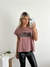 Remera amplia manga rebatible Parisians - tienda online