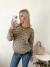 Sweater punto calado y rayas Pucon - BENKA MAYORISTA 