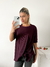 Imagen de Remeron morley soft oversize con tajos y manga corta con puño Rouges