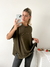 Remeron morley soft oversize con tajos y manga corta con puño Rouges en internet