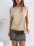 Musculosa algodón al corte sisa cavada Sakay - tienda online