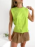 Imagen de Musculosa algodón al corte sisa cavada Sakay