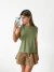 Musculosa algodón al corte sisa cavada Sakay - comprar online