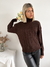 Sweater poleron trenzas y punto morley Scott - comprar online