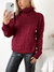 Sweater poleron trenzas y punto morley Scott - tienda online