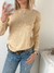 Sweater bremer escote redondo liso Spearow - tienda online
