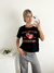 Remera algodón estampa con brillo Strawberry strakap - comprar online