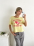 Remera algodón estampa con brillo Strawberry strakap - tienda online