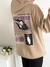 Buzo oversize frisa premium con capucha Universe - BENKA MAYORISTA 