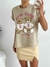Remera amplia manga rebatible New york ositos - comprar online