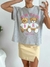 Remera amplia manga rebatible New york ositos - tienda online