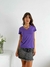 Remera lisa escote "V" Virtual - comprar online